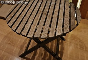 Mesa Redonda Dobrvel Madeira - Uso Exterior ou Interior
