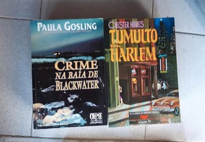 Obras de Paula Gosling e Chester Himes