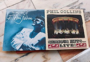 Vinil LP de Elton John e Phil Collins