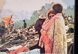 Caixa tripla dos concertos de Woodstock