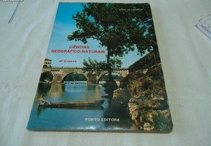 Livro caderno Ciências Geográfico Naturais 4 classe