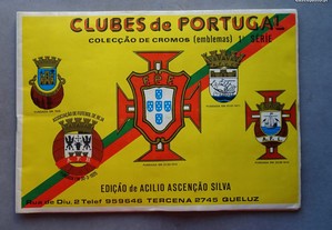 Caderneta de cromos de futebol Clubes de Portugal