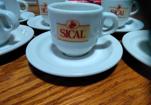 Chávenas de café Sical