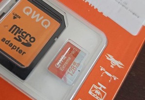 Cartão de memória Micro SD 64 GB NOVO