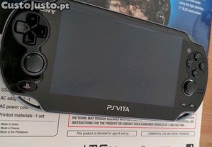Consola PlayStation PS Vita + 9 Jogos / Excelente estado