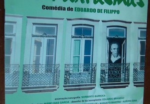 Folheto"Os Fantasmas"comédia de Eduardo de Filippo
