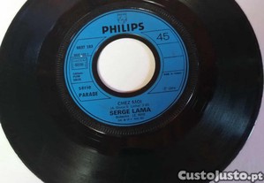 Single Vinil Serge Lama - Chez Moi