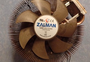 Cooler de CPU Zalman ZF1125BTH em Cobre e Níquel