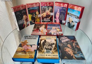 Marilyn Monroe - Filmes VHS ainda selados!