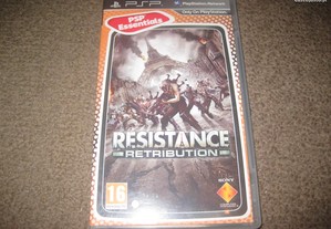 Jogo para a PSP "Resistance: Retribution" Completo!