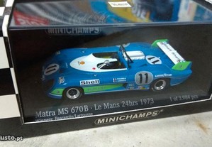 Matra MS 670 B - Vencedor Le Mans 73 - Minichamps 1/43