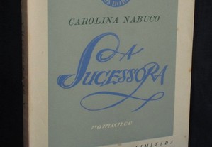 Livro A Sucessora Carolina Nabuco Livros do Brasil