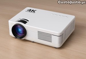 Projetor Andowl Q-A17   CINE EM CASA | Suporte 4K + Bluetooth + Som Integrado