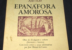 Livro Descobrimento da Madeira Epanáfora Amorosa
