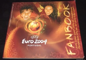 Livro Fanbook Programa Oficial Uefa Euro 2004