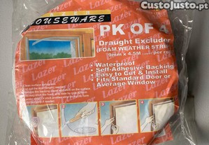 Fita para Isolamento de Portas e Janelas