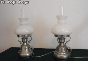 Candeeiros de estanho puro