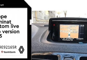 Cartão GPS Renault 2023/2024 Europa Carminat LIVE