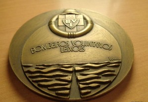 Medalha Bombeiros de Leixões Of,Envio Numerada