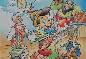 Pinóquio BD coleção clássicos da Disney original