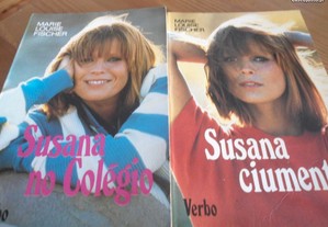 2 Livros de Marie Louise Fischer-Série Susana