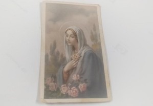 calendário de 1958 de Nossa Senhora de Fátima