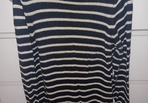 Camisola comprida com lã da Zara