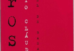 Mário Cláudio. Dois poemas (Poesia) / O Anel de Basalto (Prosa). Frente e verso.