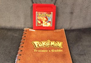 Pokemon Red + Trainer's Guide Gameboy eraRetro