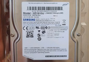 Disco Rigido 160GB para Torre Samsung