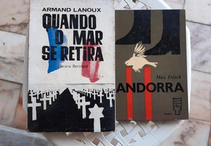 Obras de Armand Lanoux e Max Frisch