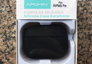 Capa para AirPods Pro / Capa de silicone protectora para AirPods Pro