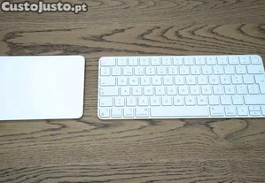 Apple Magic Trackpad Mouse (Rato) e Teclado Apple Magic Keyboard