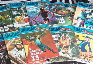 Banda desenhada Jaguar nº 1 a nº 12 coleção completa,1972