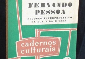 Livro Fernando Pessoa Esforço Interpretativo da sua vida e obra João Gaspar Simões