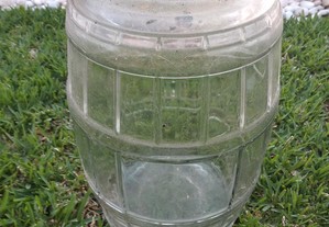 Frasco vidro antigo 10 litros