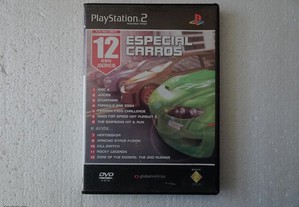 Jogo Playstation 2 Demo Especial Carros - 12 demos jogáveis