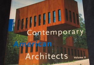 Livro Contemporary American Architects II Taschen