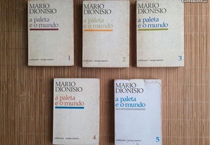 A Paleta e o Mundo - RARO - 5 volumes (portes incluídos)