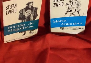 2 livros de Stefan Zweig - Livraria Civilização: Fernão de Magalhães / Maria Antonieta