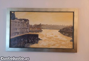 Tela em acrílico 1,33 x 0,83