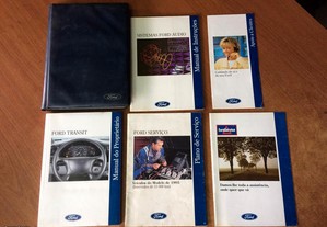 Livros Manuais Completos C/ Capa Ford Transit L120