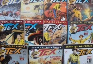 TEX Especial de Férias 1 2 3 4 5 6 7 8 9 10 11 Mythos Bonelli Comics bd Banda Desenhada Western