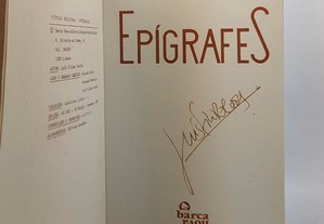 POESIA Luís Filipe Coelho // Epígrafes Autografado