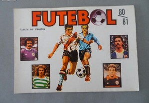 Caderneta cromos futebol - Futebol 80/81 Disvenda