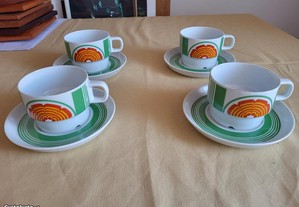 Chávenas de Chá Vintage da Spal