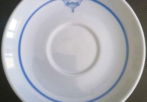 Pires chá loiça azul claro restaurante MUCHAXO porcelana VA