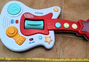 Brinquedo Electronico Guitarra Sons Musicas Criança / Bebé