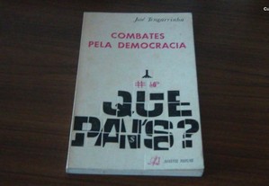 Combates pela democracia de José Tengarrinha AUTOGRAFADO