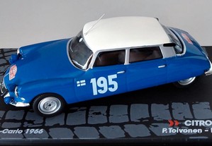 * Miniatura 1:43 Citroen DS 21 Pauli Toivonen | Rally Monte Carlo 1966